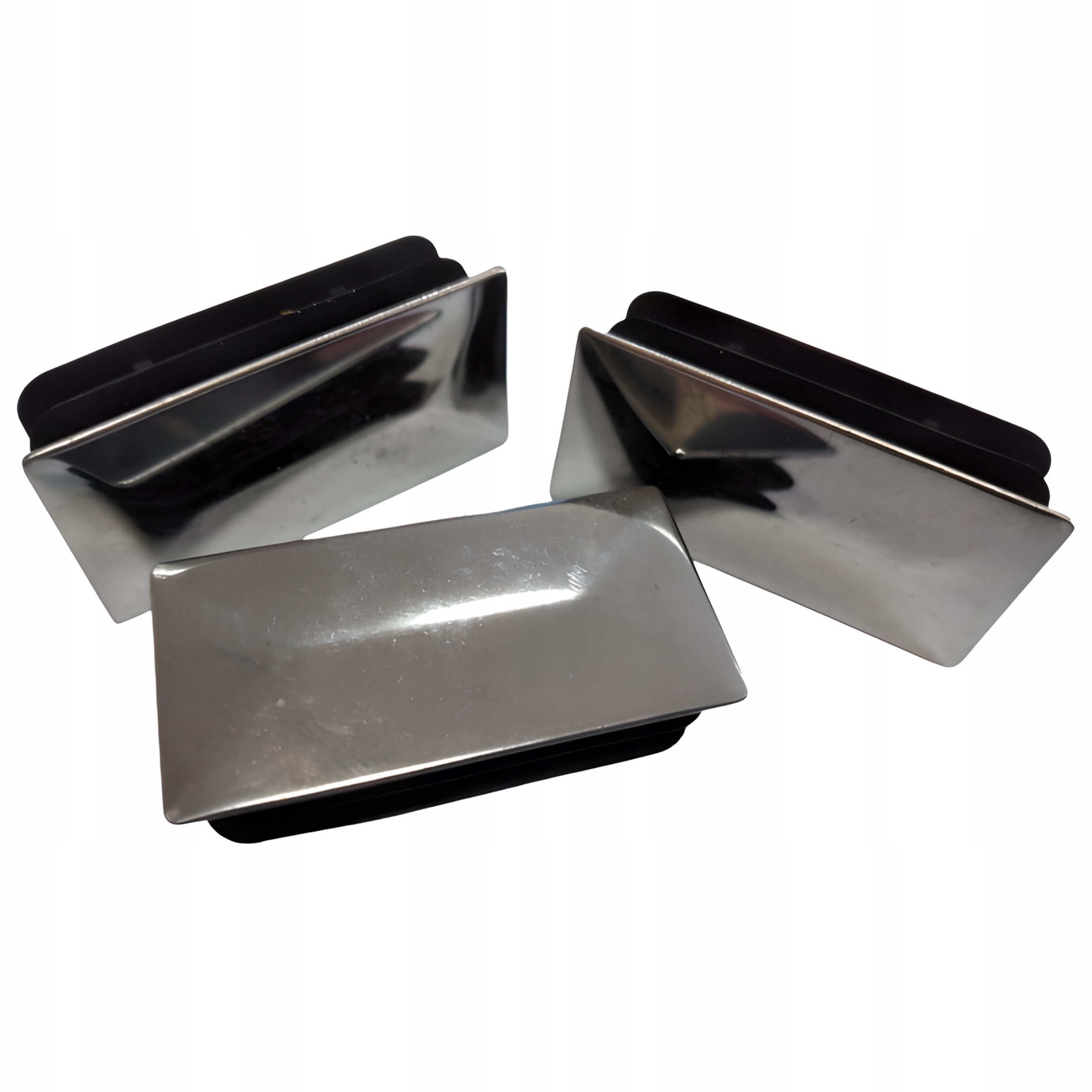 Záslepka na profil chromovaná 40x20 20 Ks