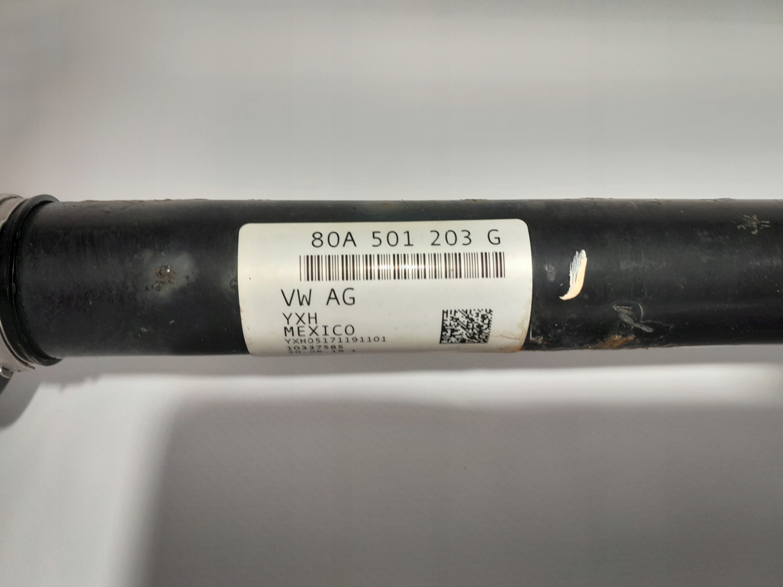 AUDI Q5 II 80A semi-axis left rear part 80A501203G