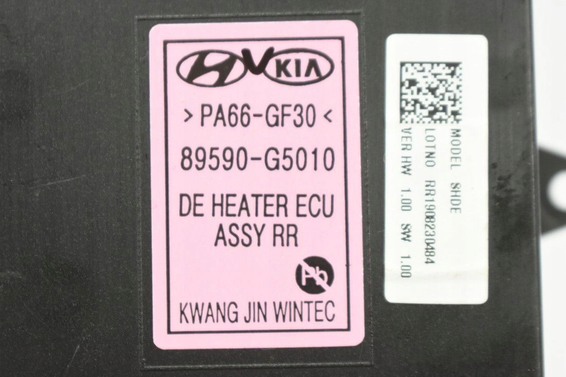 MODUL FOTELA KANAPY TYL 89590 G5010 KIA NIRO 16 Part manufacturer Nissan original OE