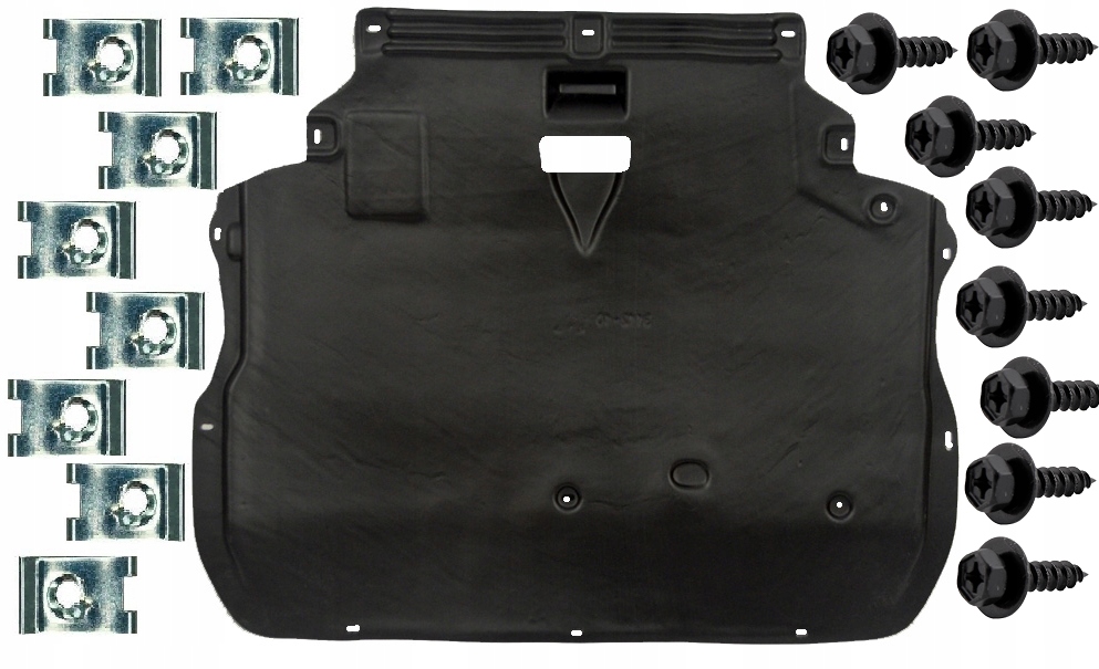 Volvo V40 2012- 2019 osłona silnika spinki