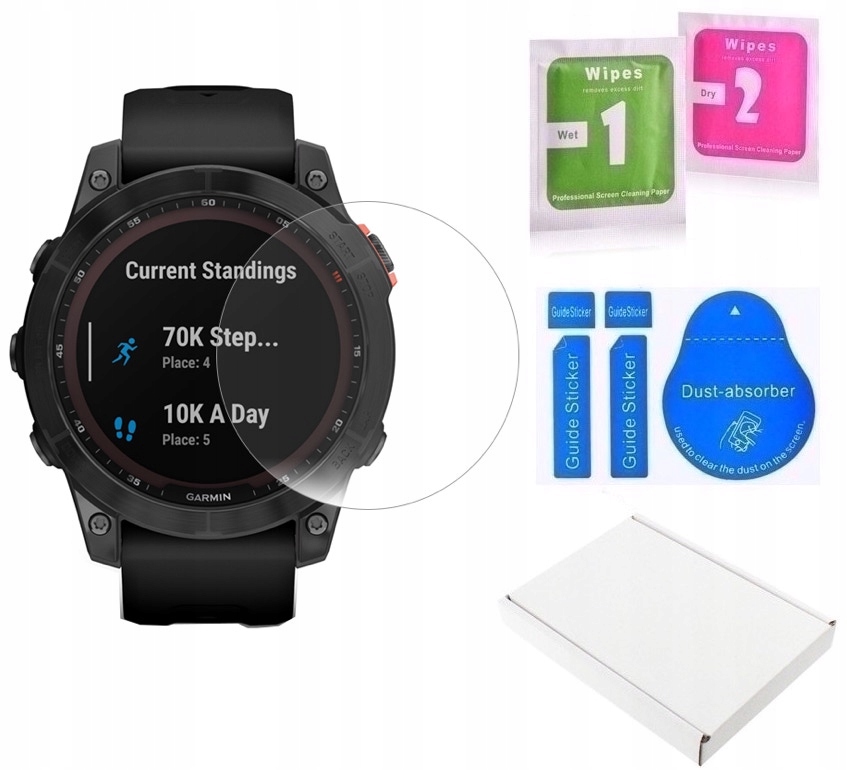 

Szkło Hartowane Ochronne Garmin Fenix 7X Solar