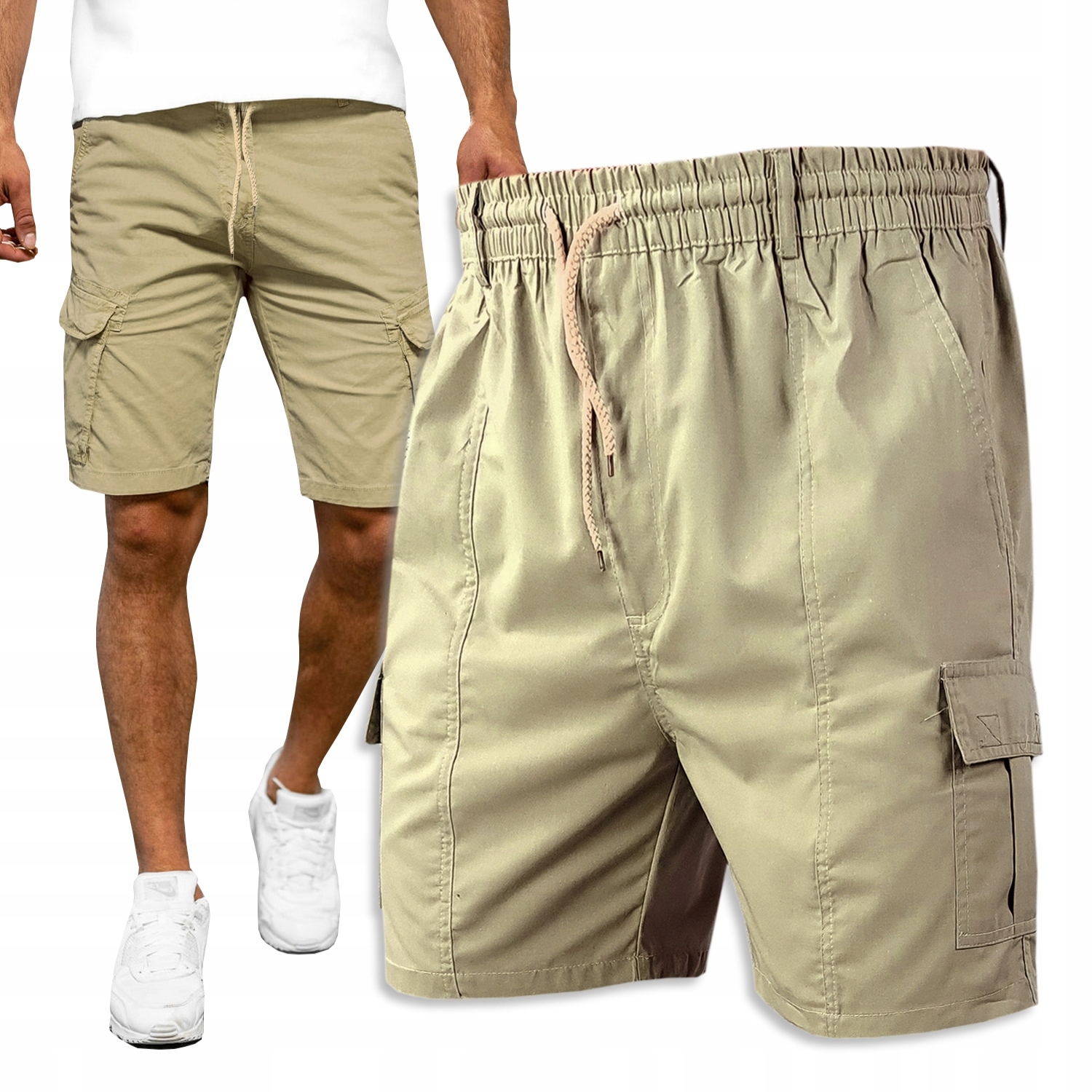 

Krótkie Bojówki Wojskowe Spodenki Szorty 2XL/3XL