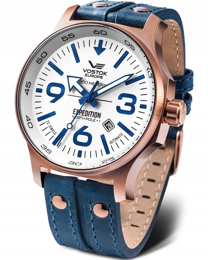 Nový originální Pánské hodinky Vostok Europe YN55-595B641 Expedition Limit
