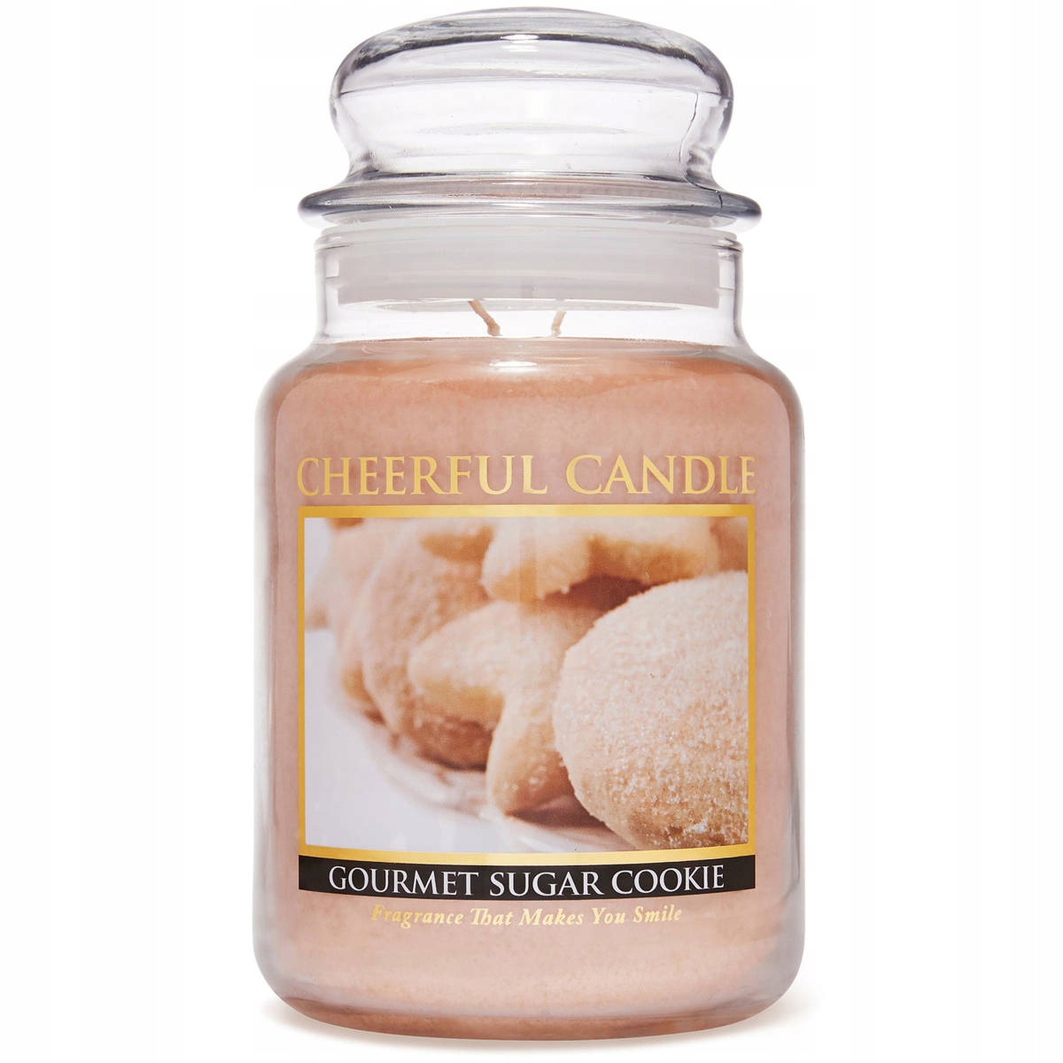 Velká svíčka Gourmet Sugar Cookie Cheerful Candle
