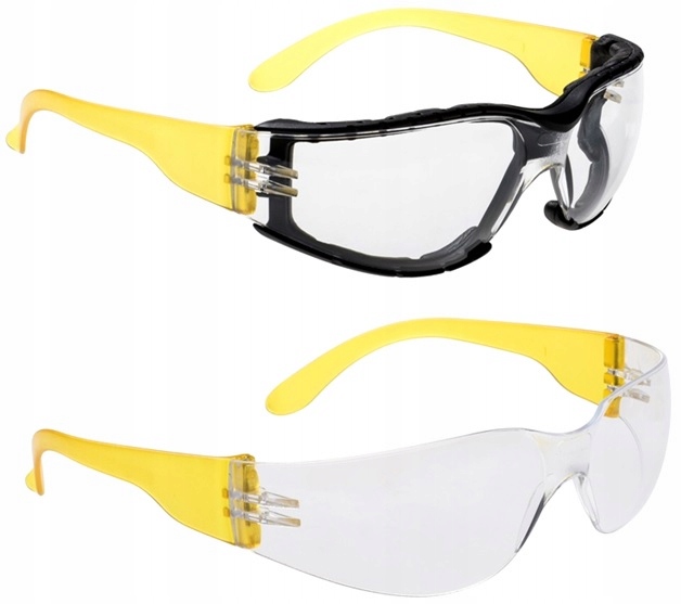 

Ultralekkie Okulary ochronne + pianka + Sznurek