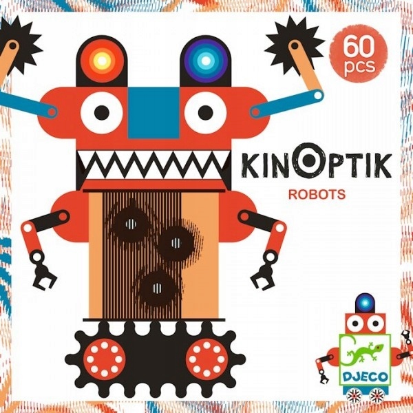 

Roboty kinoptik układanka magnetyczna Djeco 6+