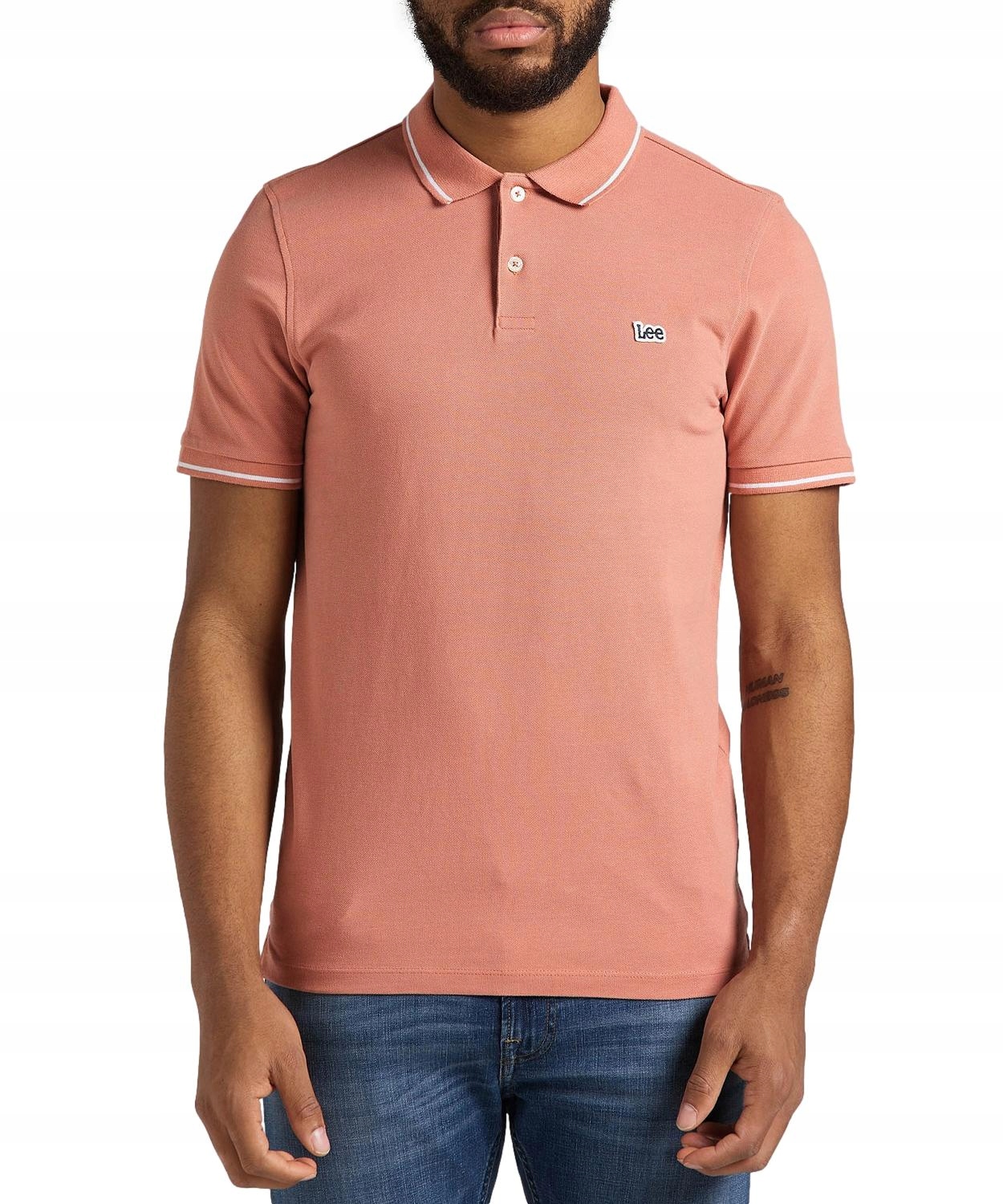 

Koszulka Lee Pique Polo L61ARLUK Rust XL