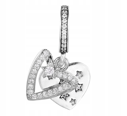 Charms Stříbrný Ag 925 Srdce IM080423CH