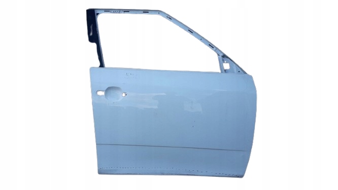 SKODA FABIA 2 II 07-14 DRZWI PRAWE PRZEDNIE - GOŁE - BIAŁE - LEKKO PODGIĘTE