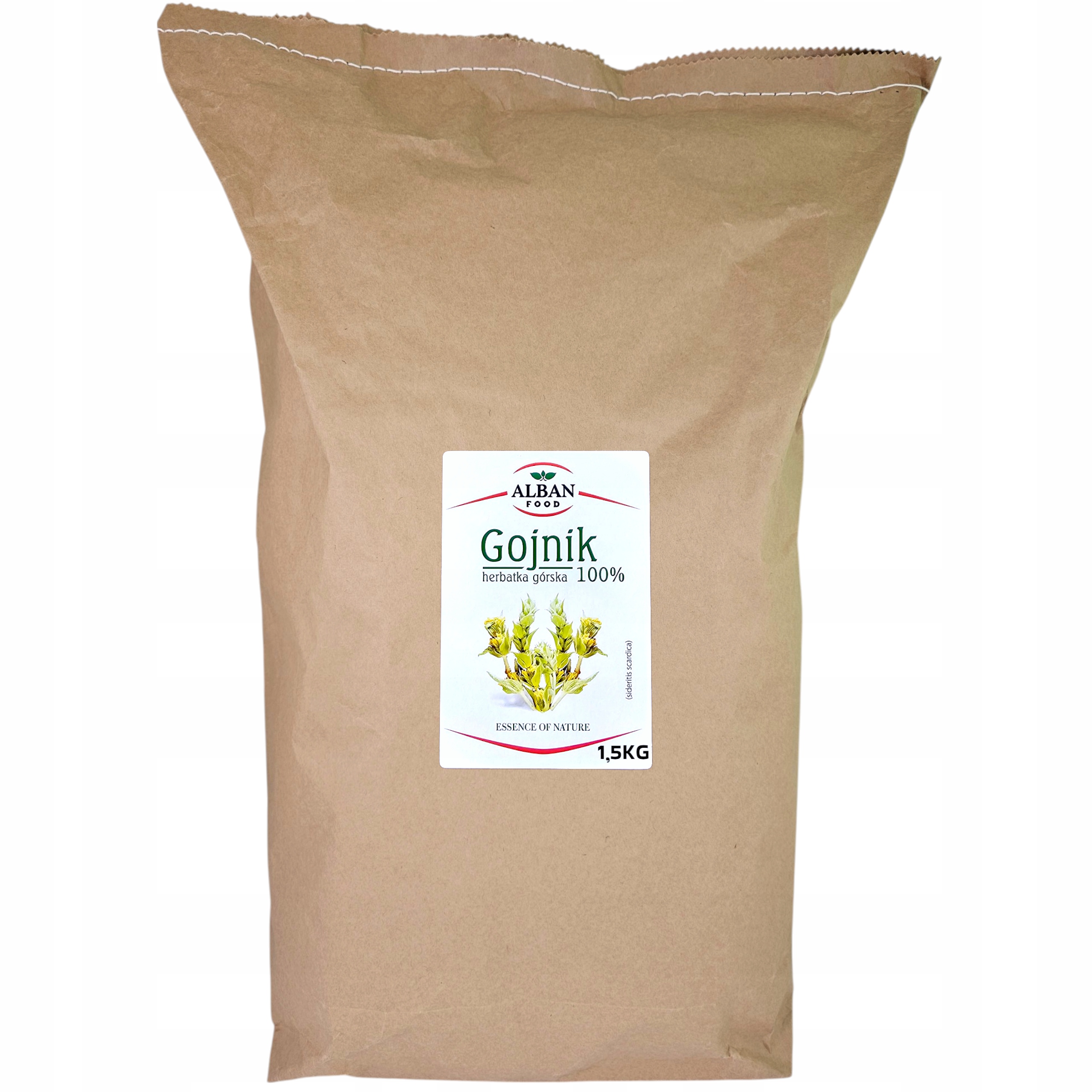 Gojnik Herbatka Górska Ziele z Albanii worek 1,5 kg herbata naturalna