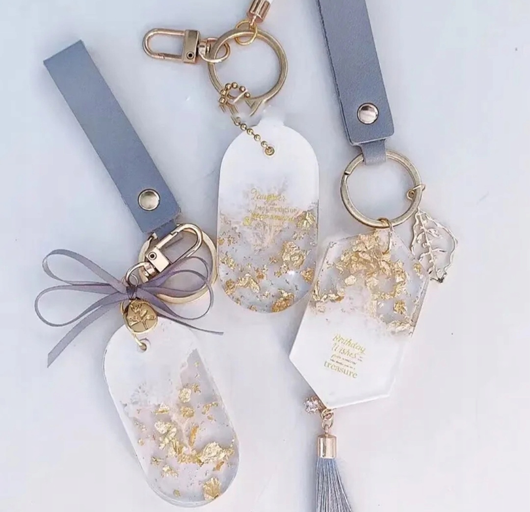 Forma silikonowa do żywicy - breloczek heksagon #5 Marka Inna