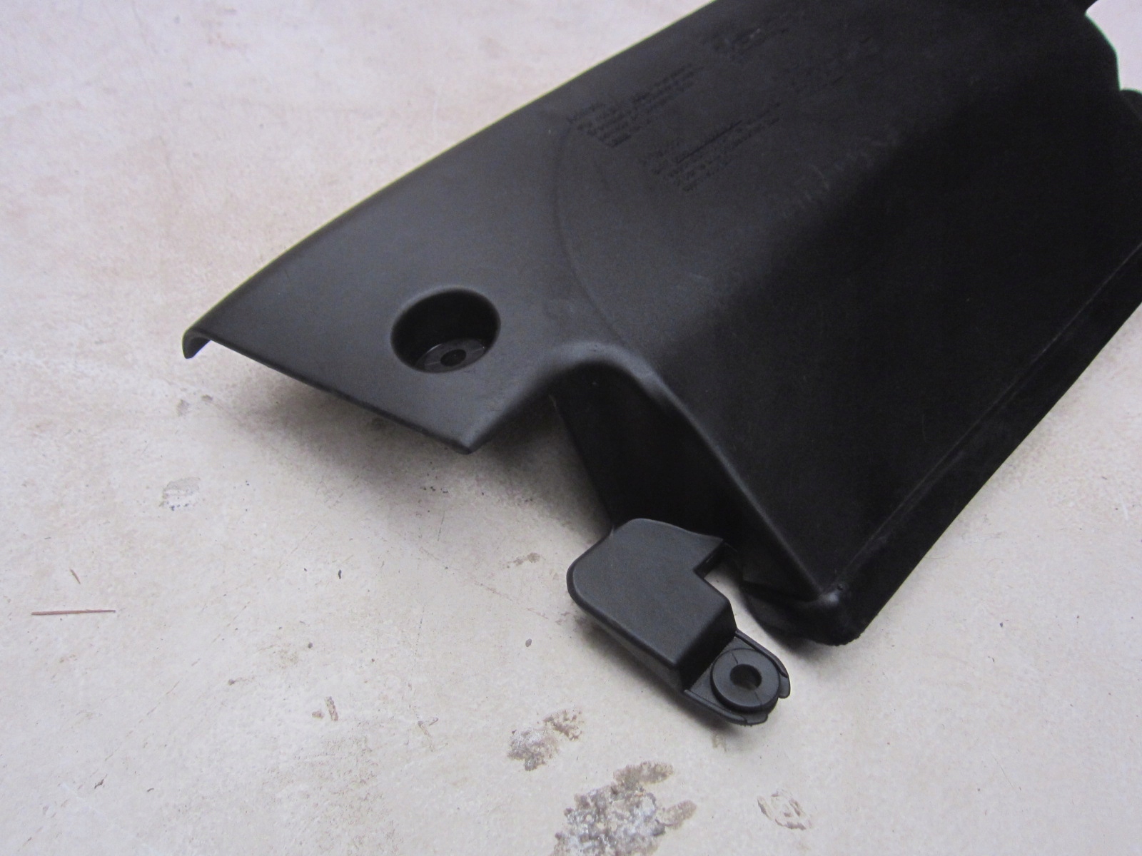 BMW E46 M52 M43 intake air duct air line for support panel for radiators 13717502842
