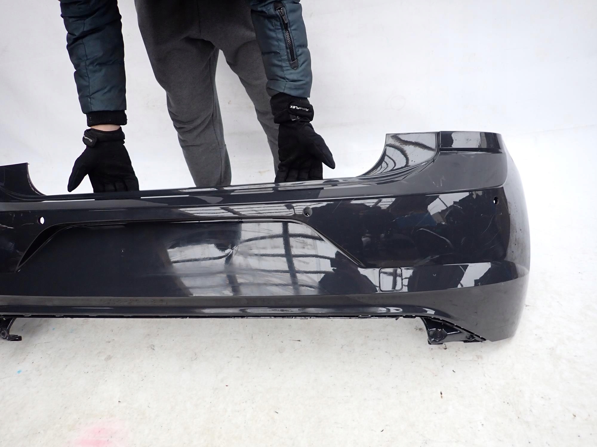 VW POLO VI 6 2G 17-21 bumper rear part rear 4XPDC