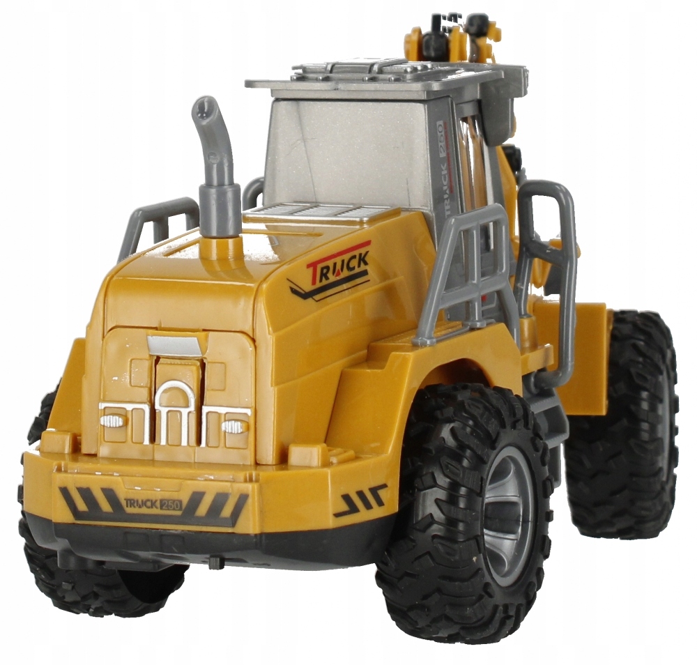 Maszyna KOPARKA BUDOWLANA dla dziecka Sterowana Materiał guma plastik