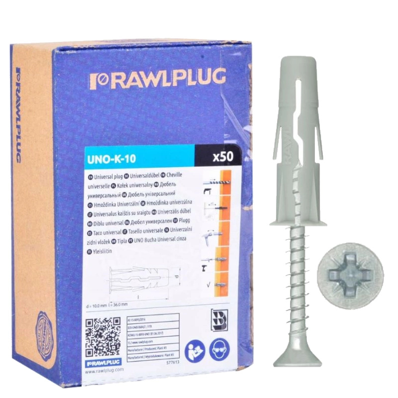 

Koelner Kołki rozporowe Uno 10 wkręty 36mm 10szt