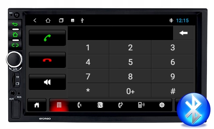 RADIO NAWIGACJA GPS ANDROID BT WiFi USB RDS 2/32GB Montaż 2-DIN