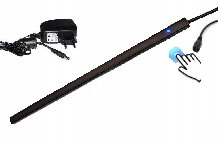 

Oswietlenie Led Podszafkowe Listwa 40 CM Czarna