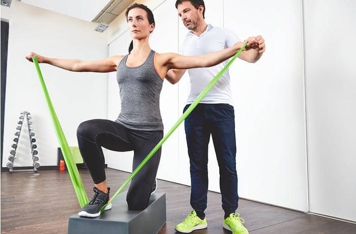 Taśma gimnastyczna guma 2 m PINOFIT Limonkowa EAN (GTIN) 4260408934116