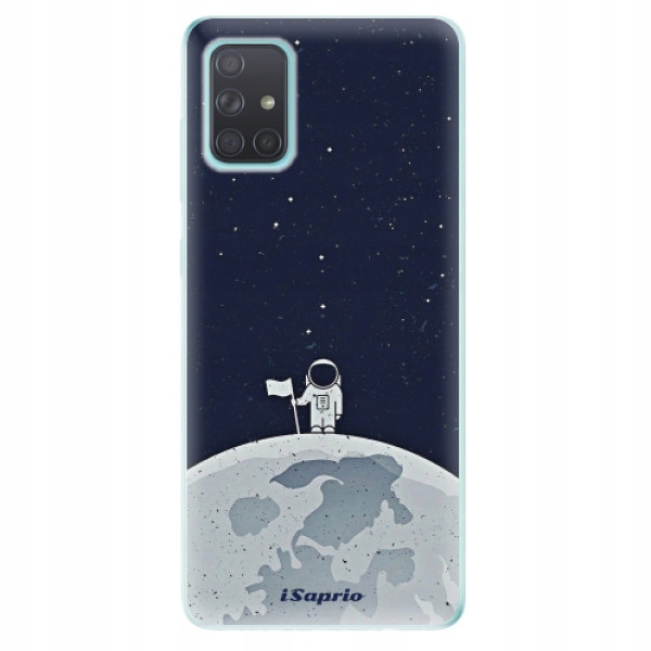 Silikonowe etui iSaprio On The Moon 10 do Samsung Galaxy A71