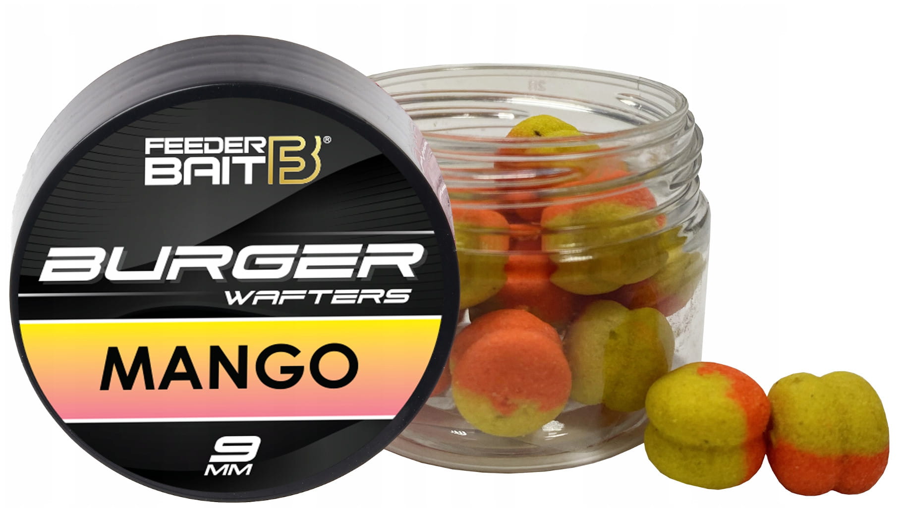 Feeder Bait Burger Wafters Mango 9mm