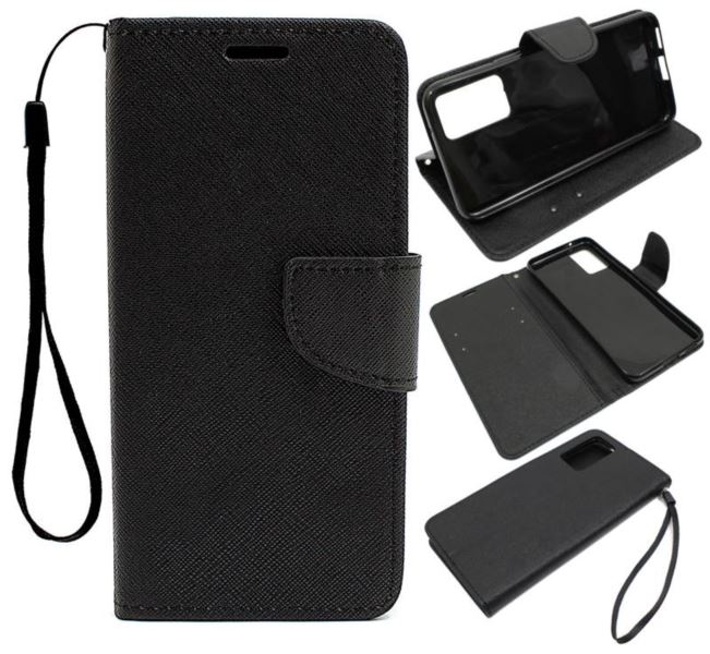 

Etui Obudowa Fancy Diary do Vivo V21 5G 4G czarn
