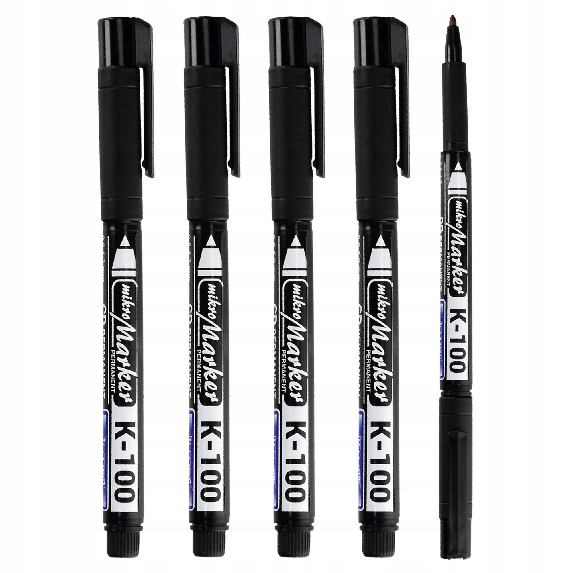 

Marker CD foliopis 1mm czarny Kamet K100 5 szt