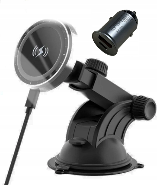 Držák Do Auta Nabíječka Magsafe Sklo Deska Mřížka