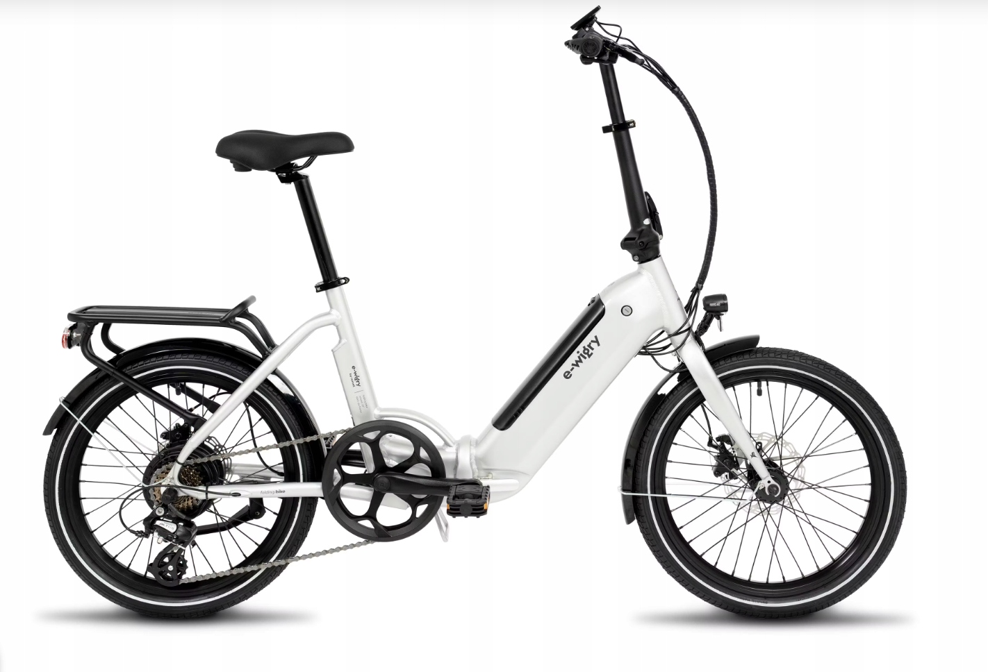 Rower elektryczny składany Romet E-wigry 1.1 M 14" Srebrny