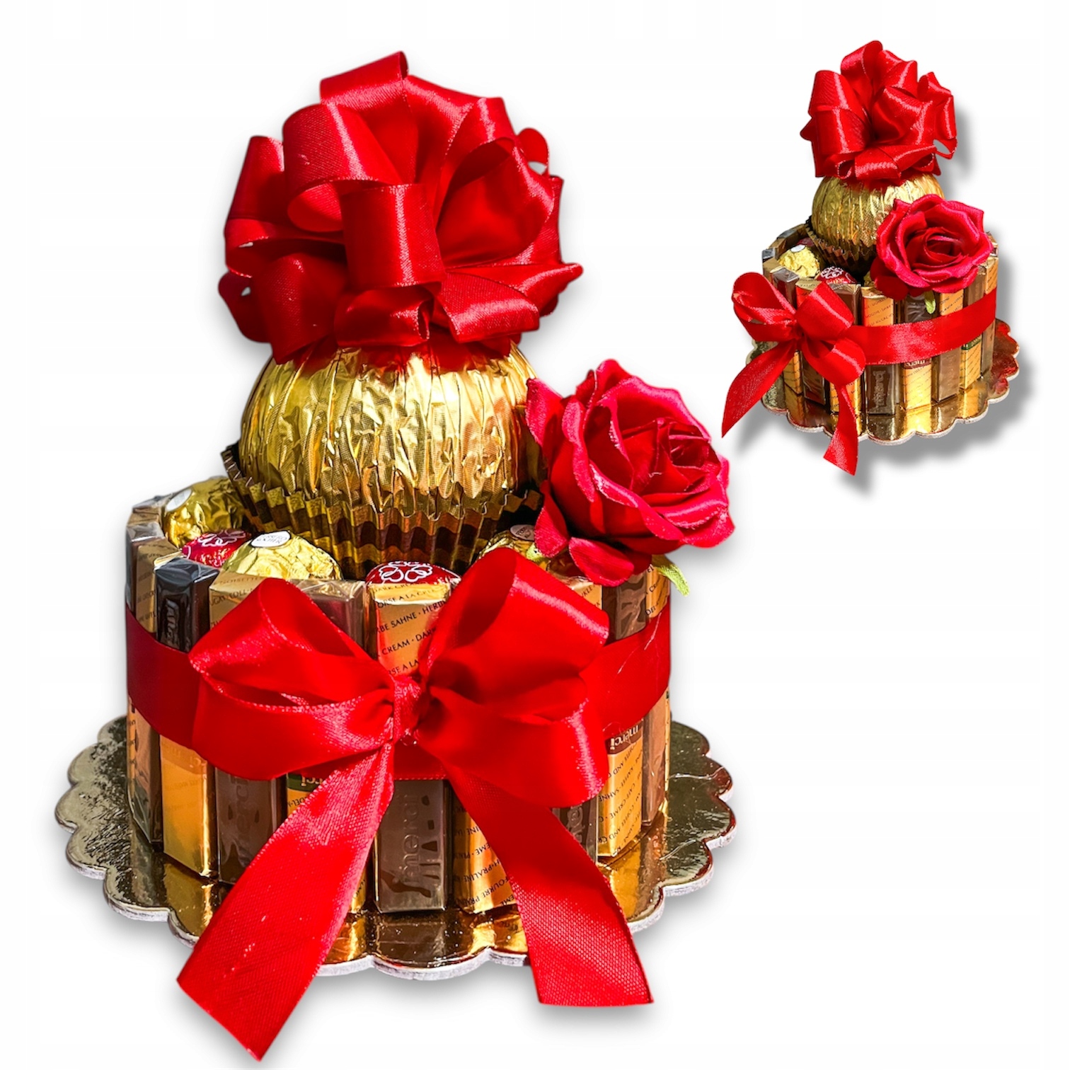 Zestaw prezentowy Tort na Urodziny Dla Mamy Taty Babci Dziadka