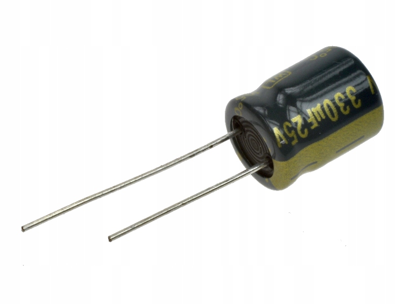 

Kondensator elektrolityczny 330uF 25V 20% Jamicon