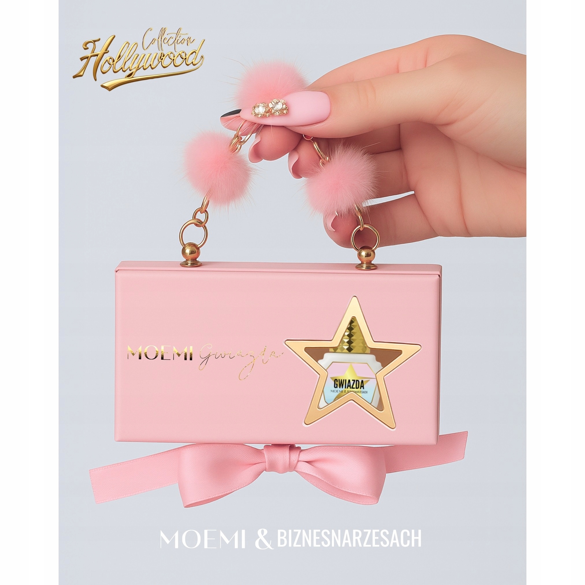 Moemi Hollywoodská hvězda 5 ml – lepidlo na prodlužování řas Jednosekundové @b