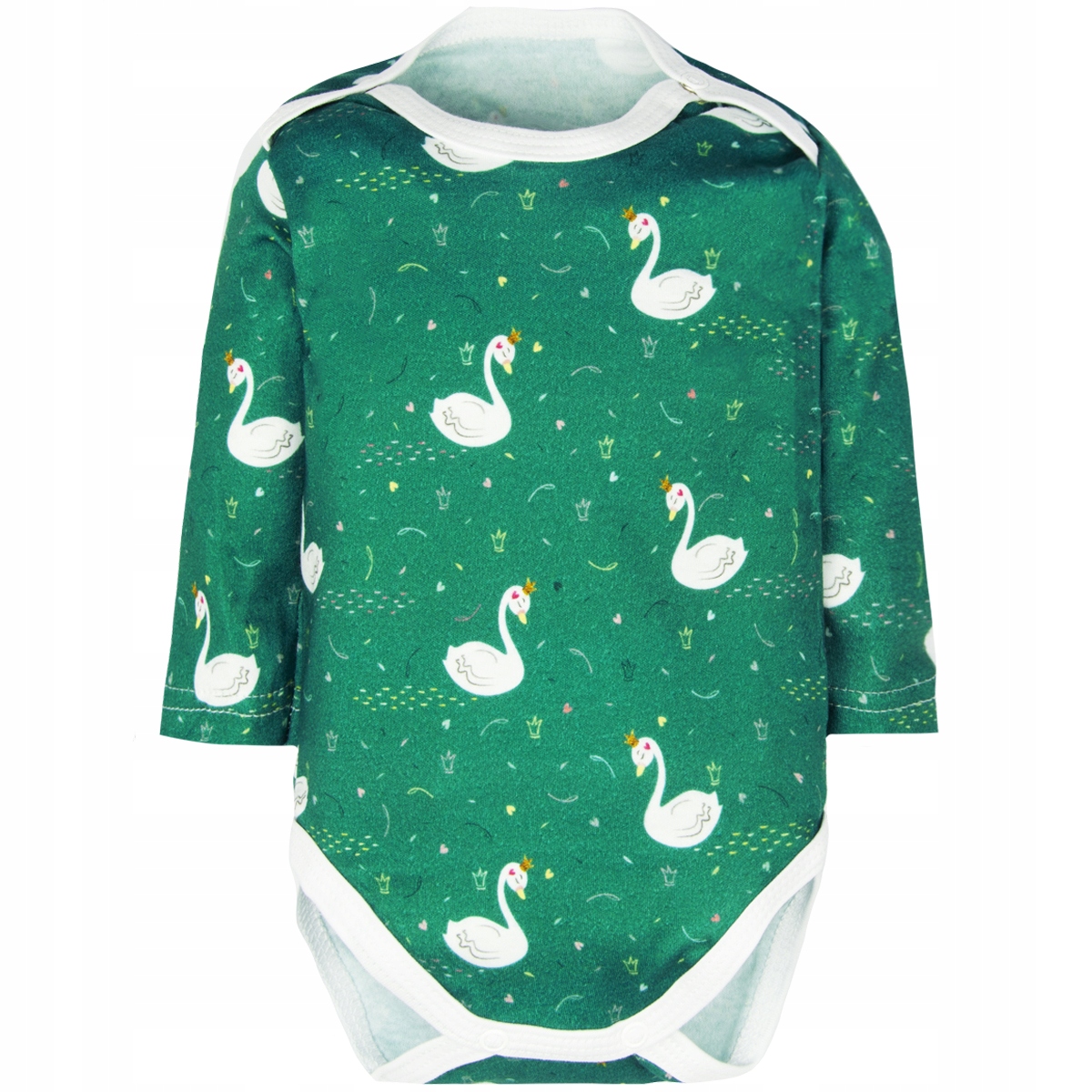 

Body długi rękaw Łabędzie 86 dla dziewczynki