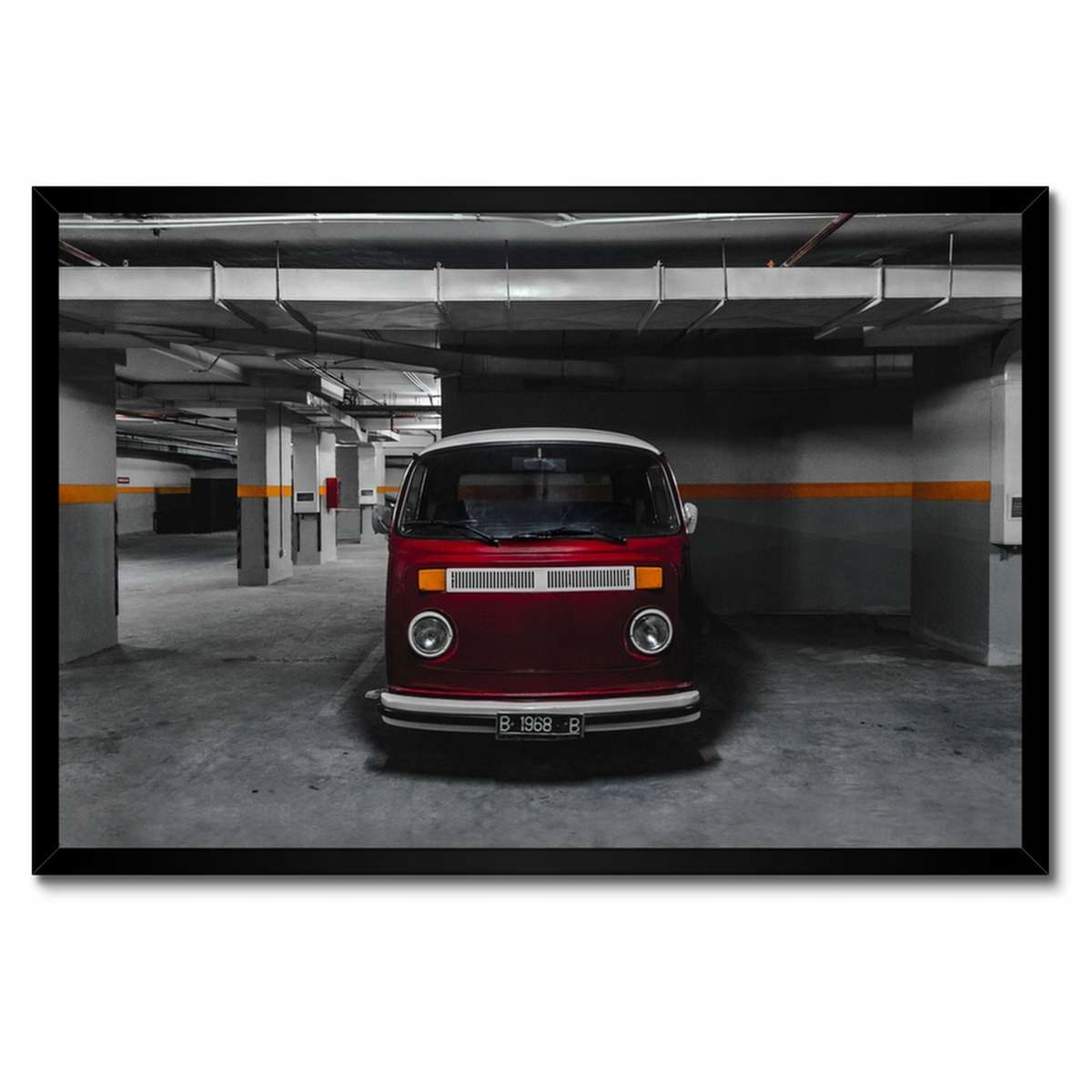 Plakáty v rámu 60x40 Vw Transporter 1968