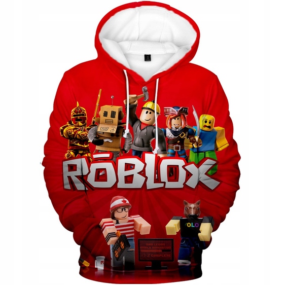 

Nowa Bluza 3D Roblox Wszystkie Rozmiary Nowe Wzory
