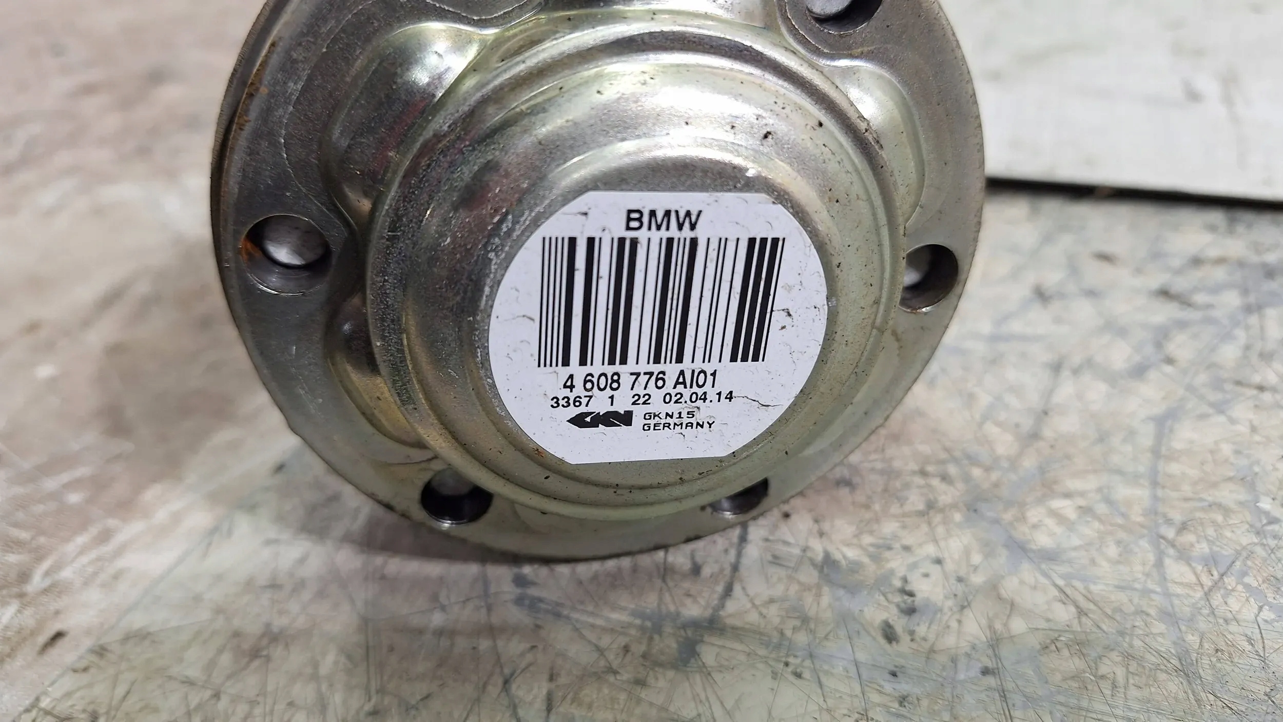 semi-axis right rear part 4608776 BMW X1 E84 N47 2.0D