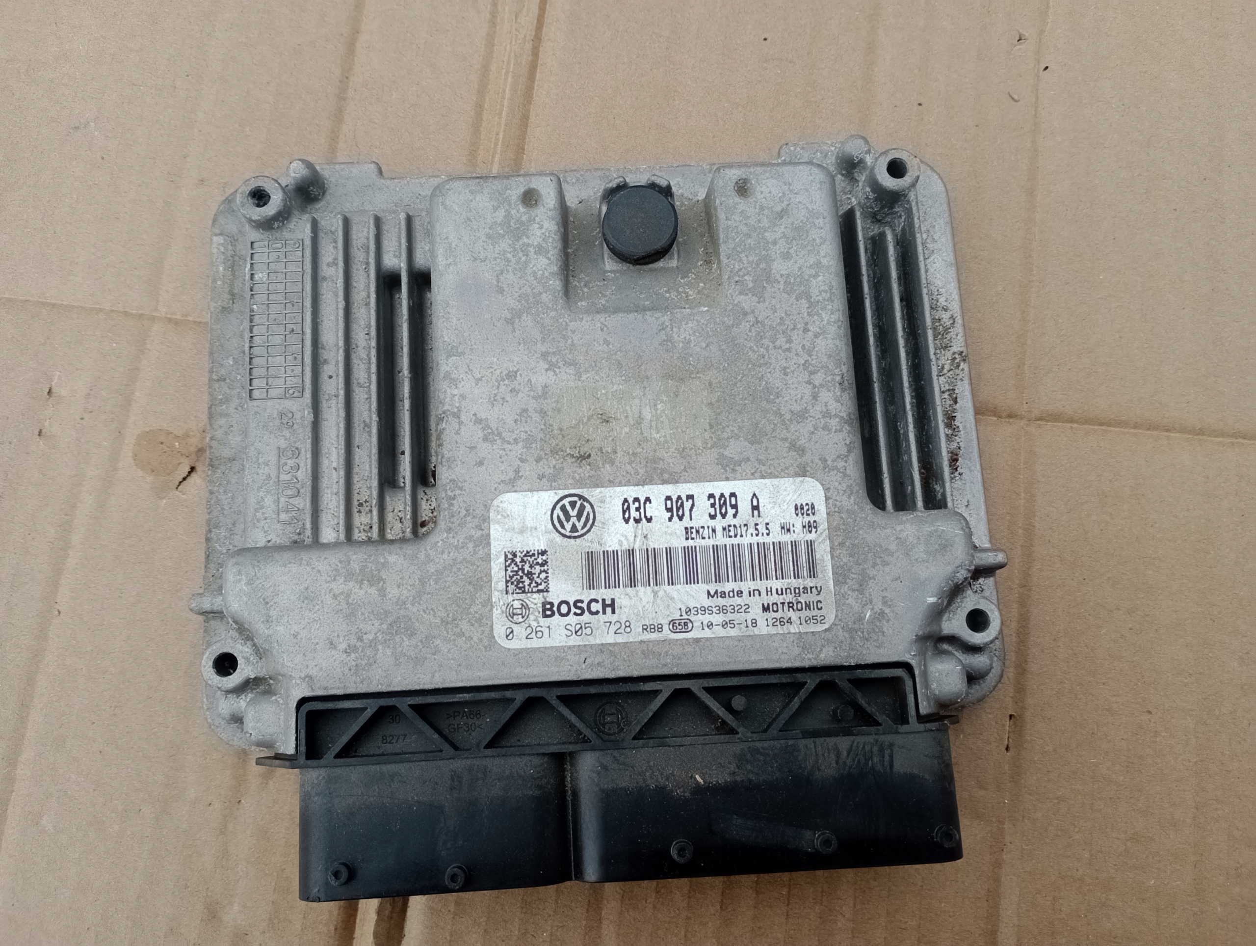 ECU VW GOLF VI 1.4 TSI 0261S05728 03C907309A