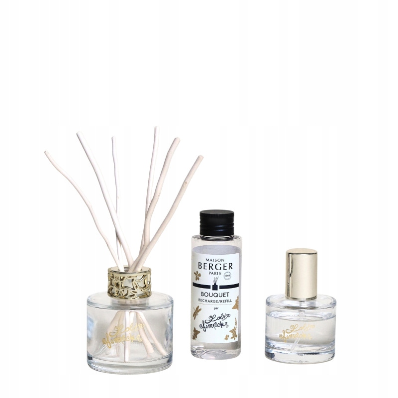 Maison Berger Zestaw patyczki 80ml spray do wnętrz 50ml Duo Mini