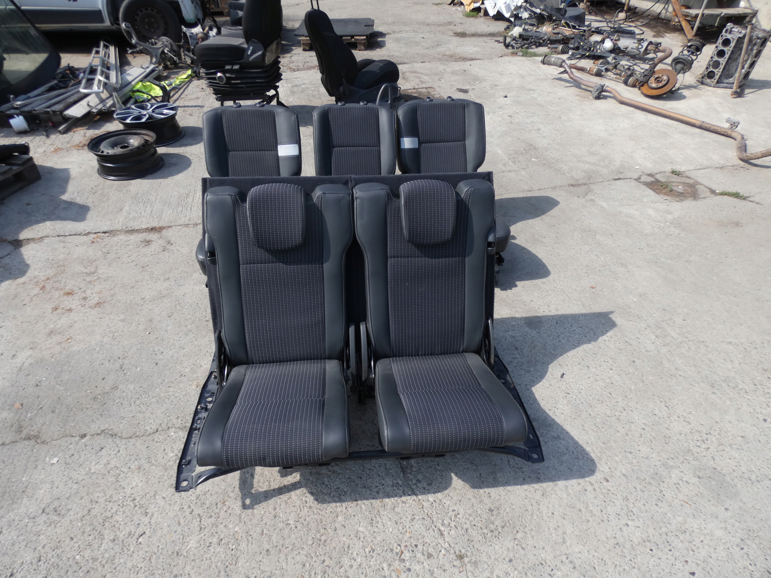 Sitz Sitze heck RENAULT GRAND SCENIC 3 III 2011 ROK