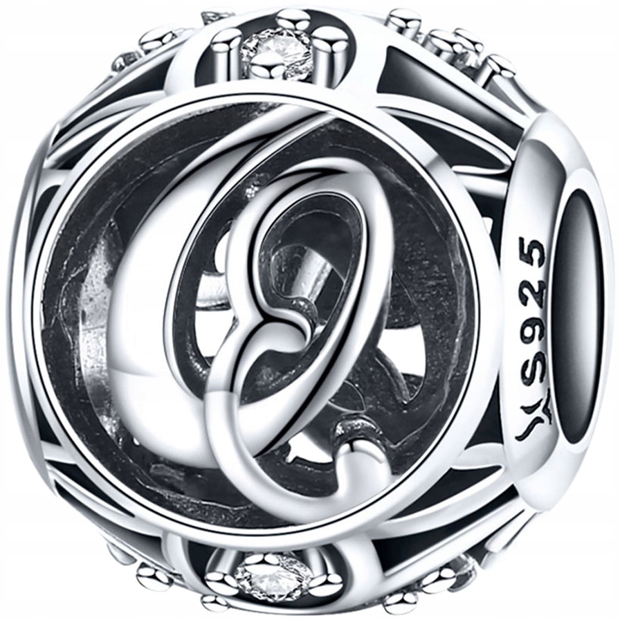 

Charms do Pandora Literka Q srebro 925 koralik