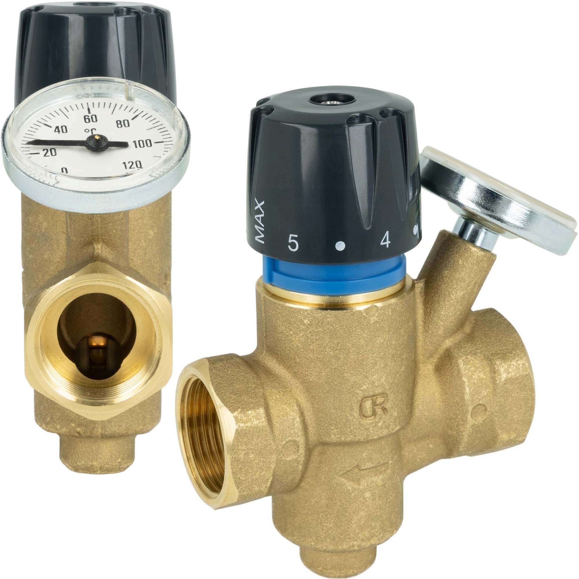 Termostatický Vyvažovací Ventil Atb 110 Až C.w.u. DN20 3/4" 35-75°C Afriso