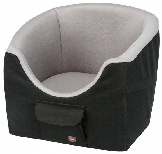 Levně Trixie Autosedačka pro psa 41x39x42 cm, černá a šedá [TX-13176]