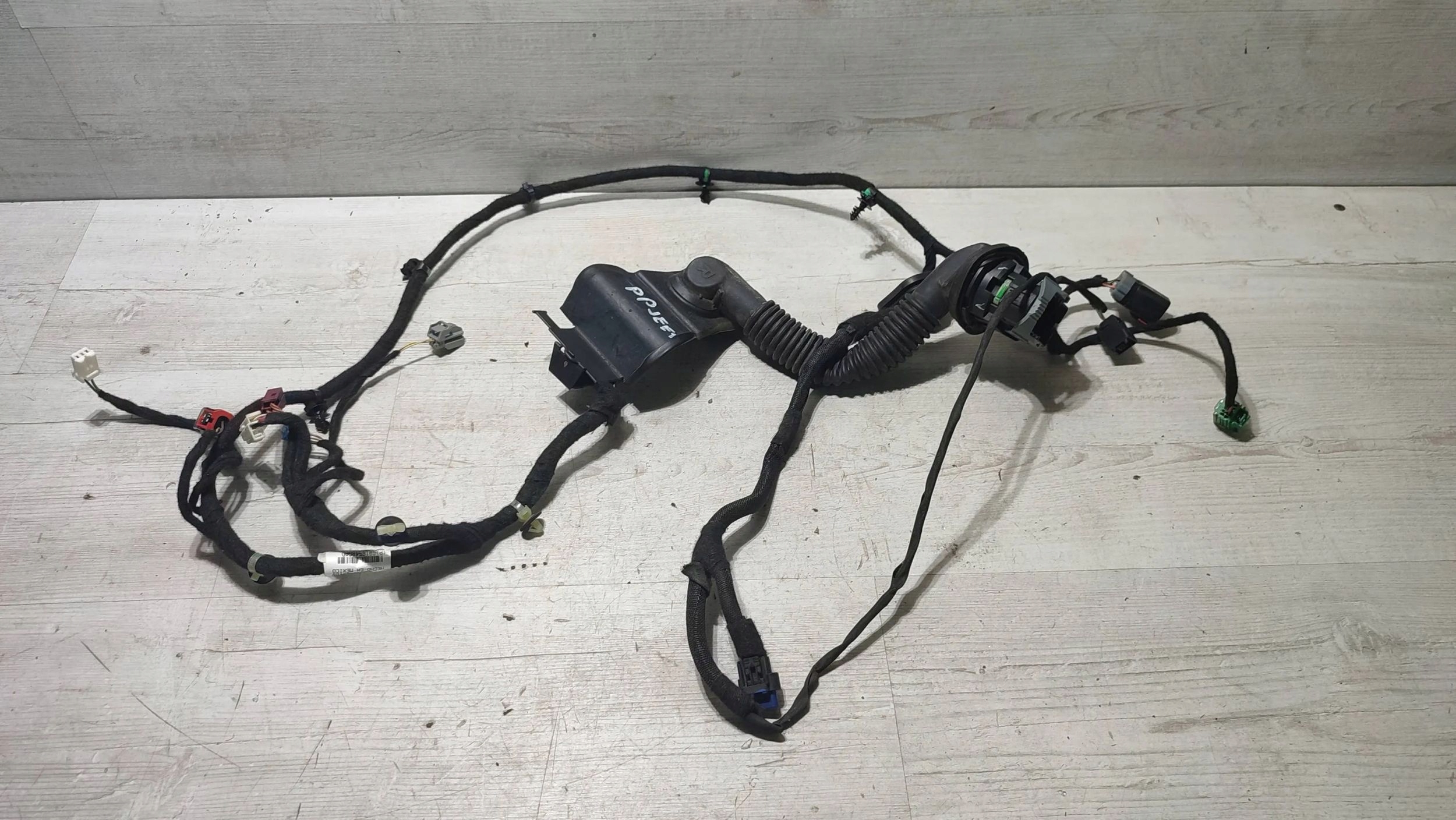 Jeep Cherokee 2015 front right bundle przewodow door przednich