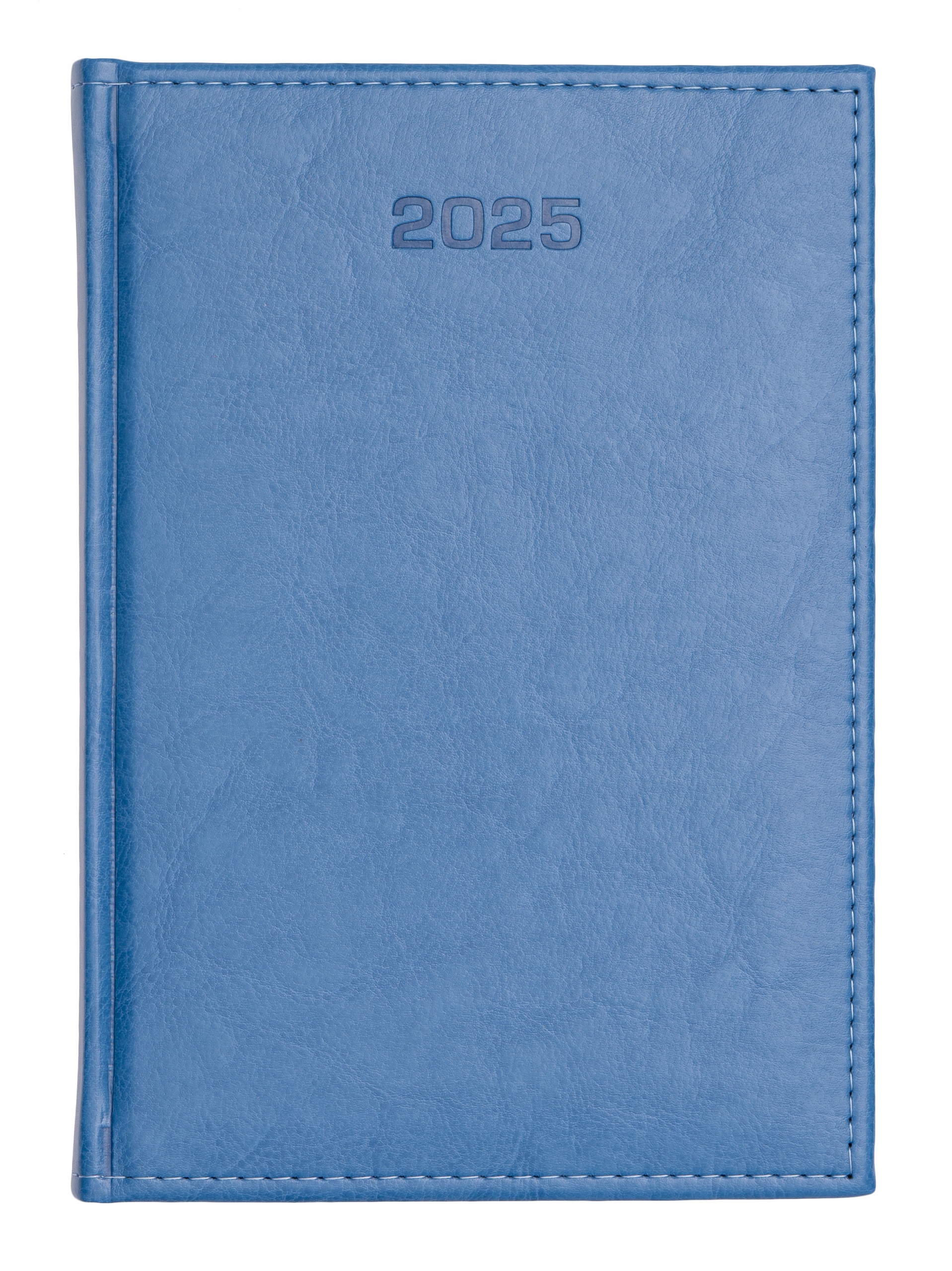 KALENDARZ A4 TYGODNIOWY Z NOTESEM 2025 TERMINARZ NEBRASKA JASNONIEBIESKI