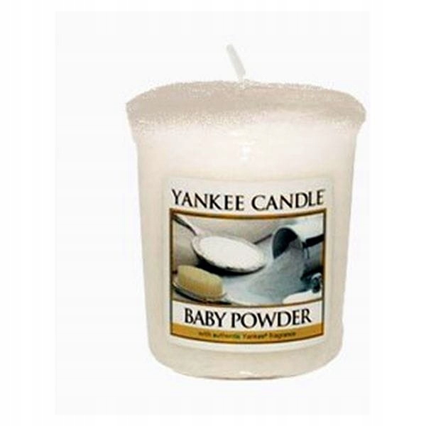 

Yankee Candle Świeca Votive Baby Powder 15h 50g