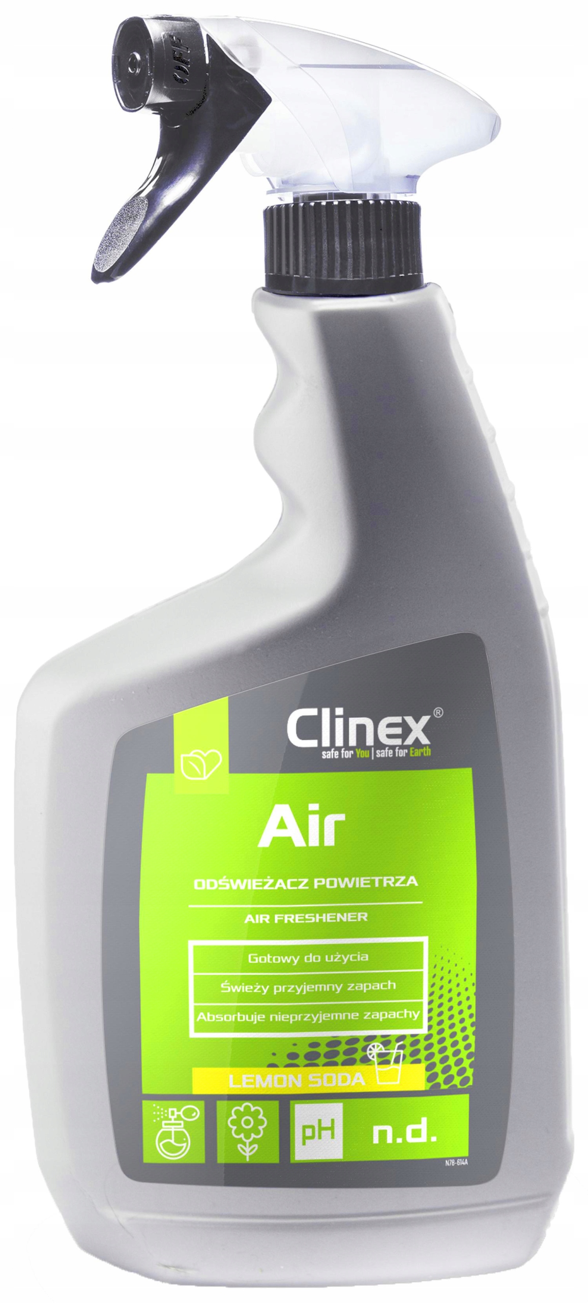 CLINEX AIR - OSVIEŽOVAČ LEMON SODA - 650 ml