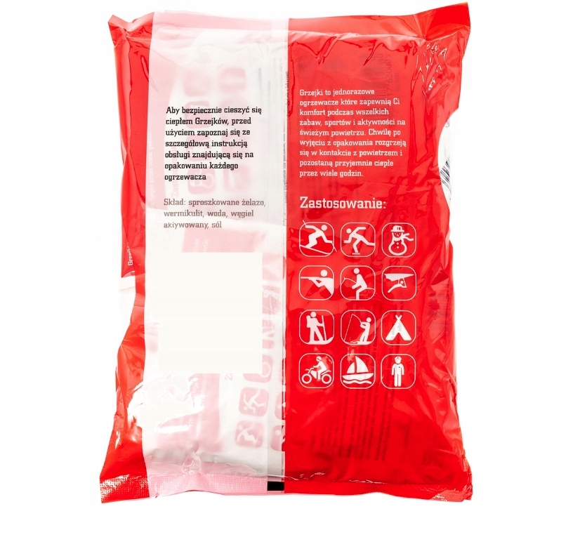 Ogrzewacze chemiczne 10szt Grzejki do ciała 10h EAN (GTIN) 5903317633075