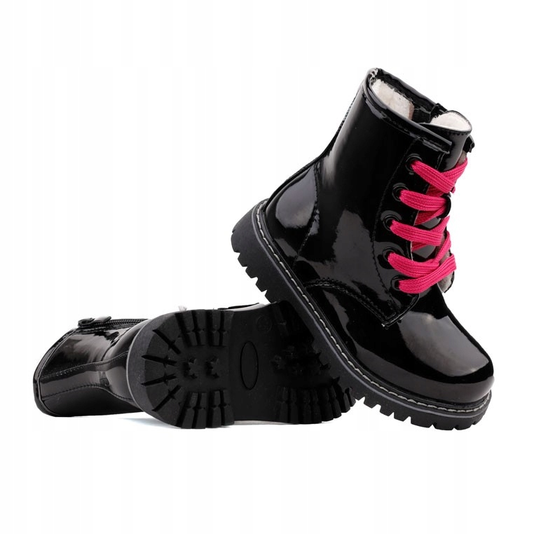 Traperki botki czarne1 dziecięce zimowe r.23 Marka Inna marka