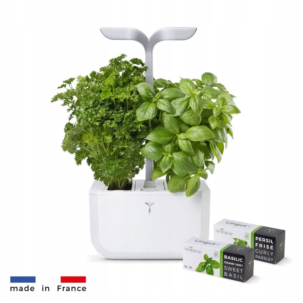 Chytrý květináč Exky Smart bílý s náplní 2ks Véritable