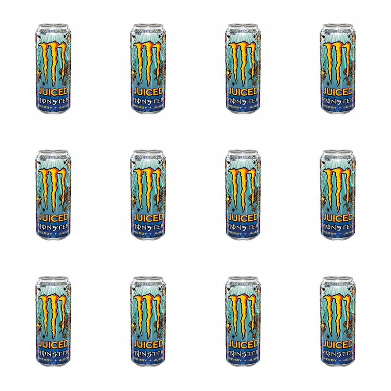 Monster Juiced Aussie Style Lemonade 500 ml X12