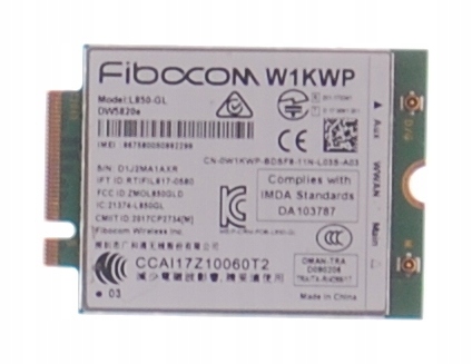 Moduł WWAN Fibocom L850-GL W1KWP